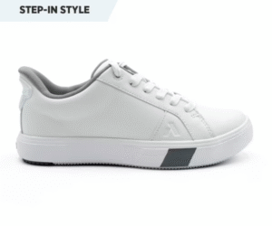 Women’s Casual Sneaker – Lace-Up Leather Comfort Shoe